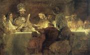 Rembrandt, The Conspiracy of the Batavians under Claudius Civilis